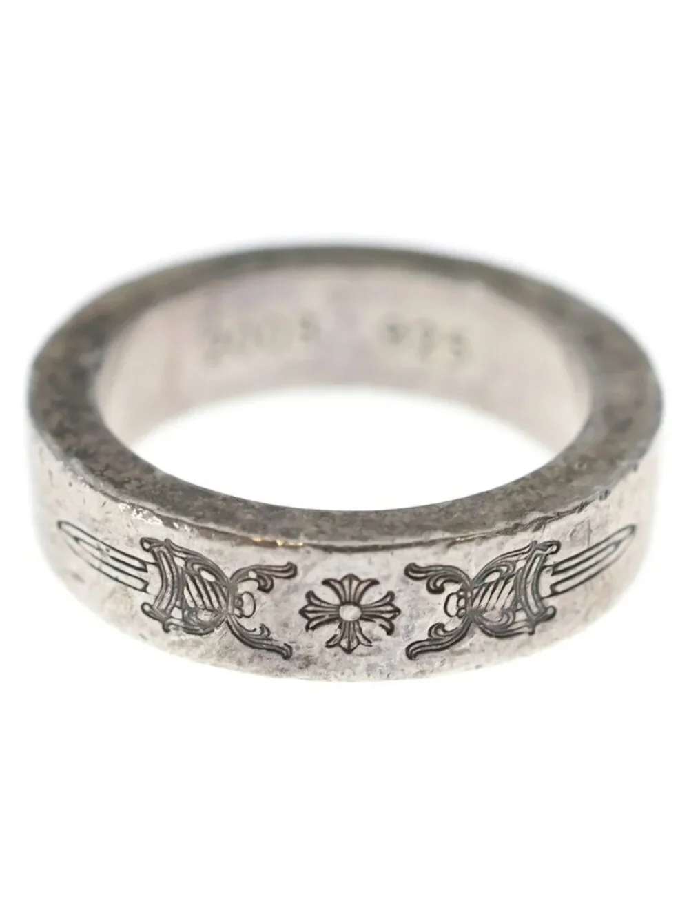 Chrome Hearts Spacer Dagger Ring Silver